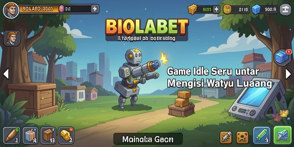 Tampilan gameplay BIOLABET yang mengasyikkan dan unik.
