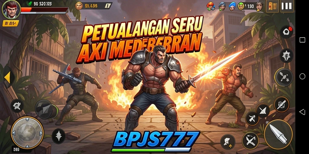 Tampilan aksi epik dalam BPJS777 yang memukau.