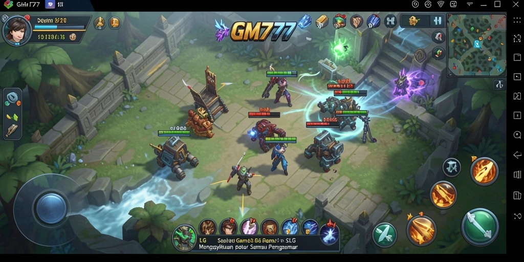 Tampilan aksi seru dalam gameplay GM777 yang menegangkan.