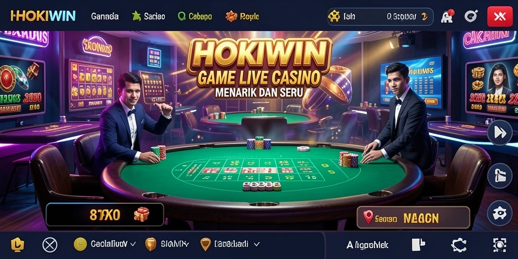 Tampilan gameplay HOKIWIN yang menarik dan interaktif.