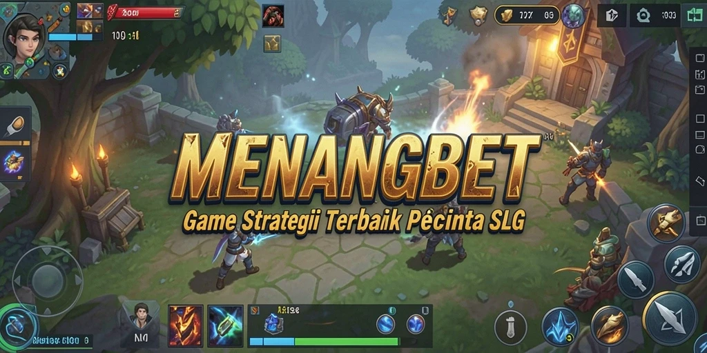 Tangkapan layar MENANGBET menunjukkan aksi pertempuran strategi yang seru.