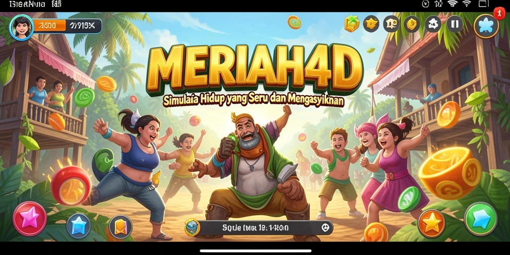Tangkapan layar MERIAH4D menampilkan pengalaman gameplay Simulation yang seru.