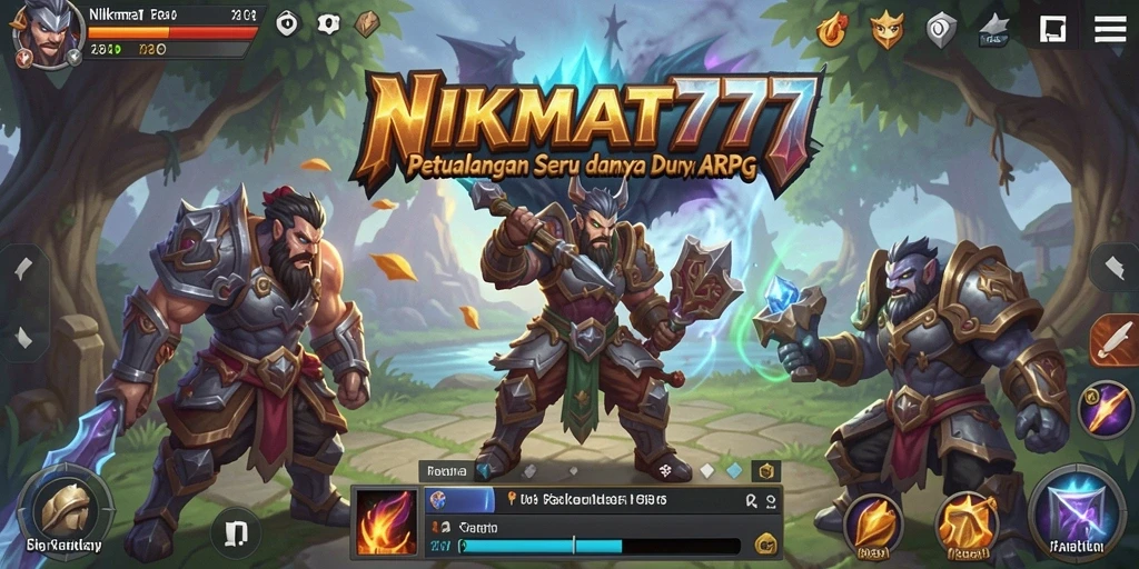 Tampilan gameplay ARPG yang memukau di NIKMAT777 dengan aksi yang mendebarkan.