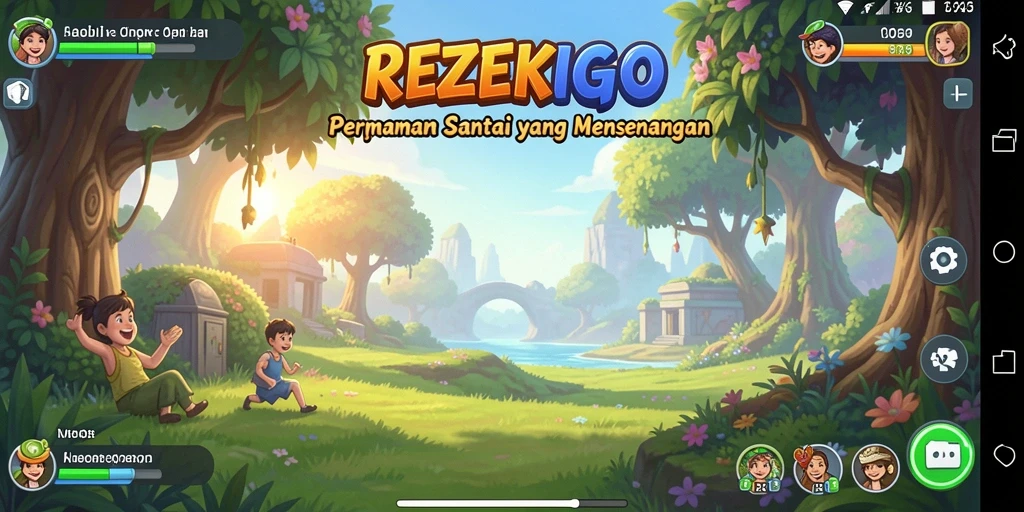 Tampilan menarik dari gameplay REZEKIGO yang menyenangkan.